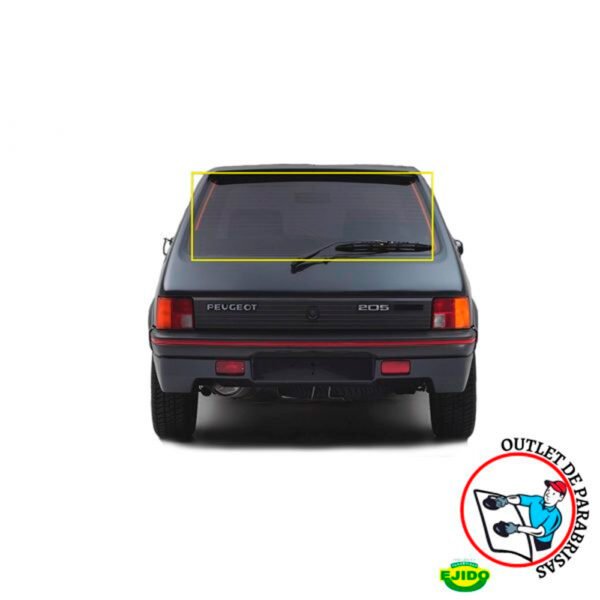 Vidrio Luneta Térmica Peugeot 205 4P Importada Outlet