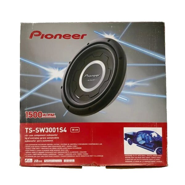 Subwoofer Pioneer Ts-sw3001s4 Slim 12" 1500 W - Imagen 4