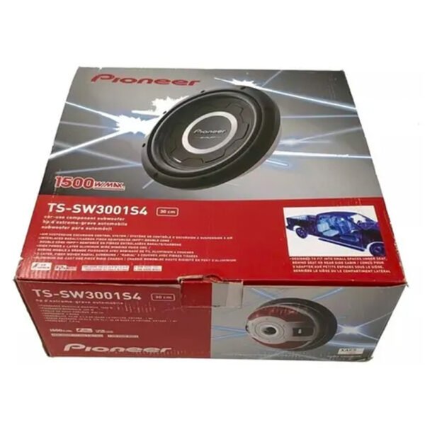 Subwoofer Pioneer Ts-sw3001s4 Slim 12" 1500 W