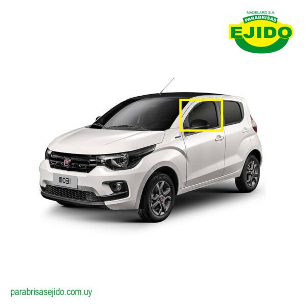 Vidrio puerta delantero Fiat Mobi año 2018 Colocado