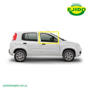 Vidrio puerta delantera Fiat Evo 4p año 2010/2010 Colocado