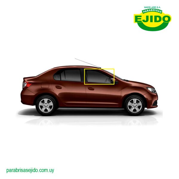 Vidrio Puerta Delantera Renault Logan año 2015