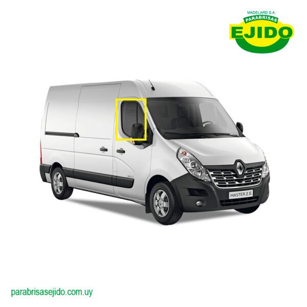 Vidrio Puerta Delantera Renault Master año 2018 Importado