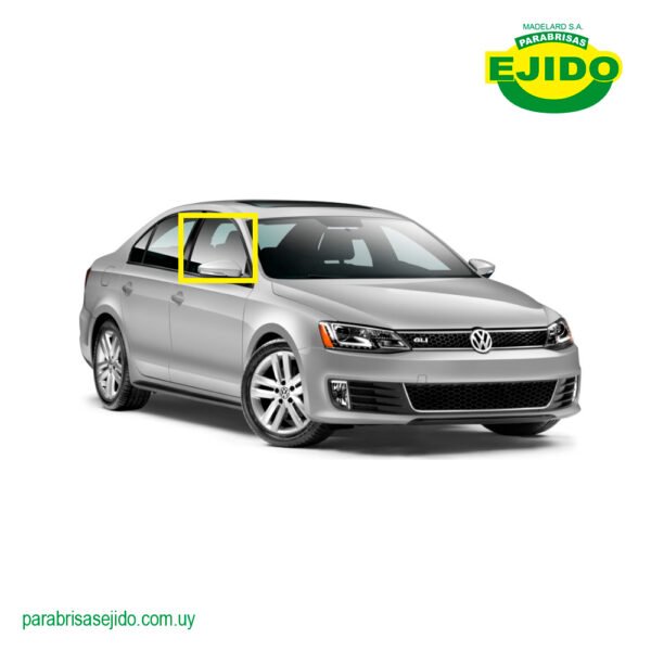 Vidrio puerta delantero Volkswagen Vento año 2012 Colocado