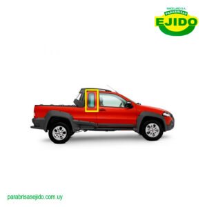 Vidrio Lateral Fiat Strada Cab Exten Original Encapsulado
