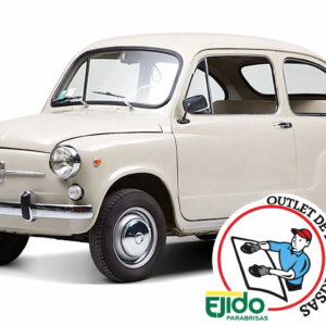 Parabrisas Laminado Fiat 600 año 1980