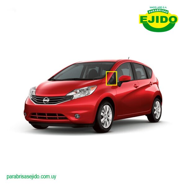 Vidrio Aleta Delantera Nissan Note año 2013