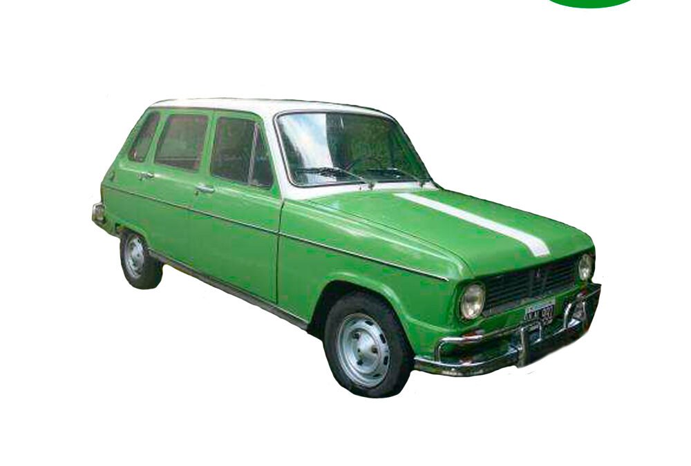 Parabrisas Templado Renault 6 año 1969