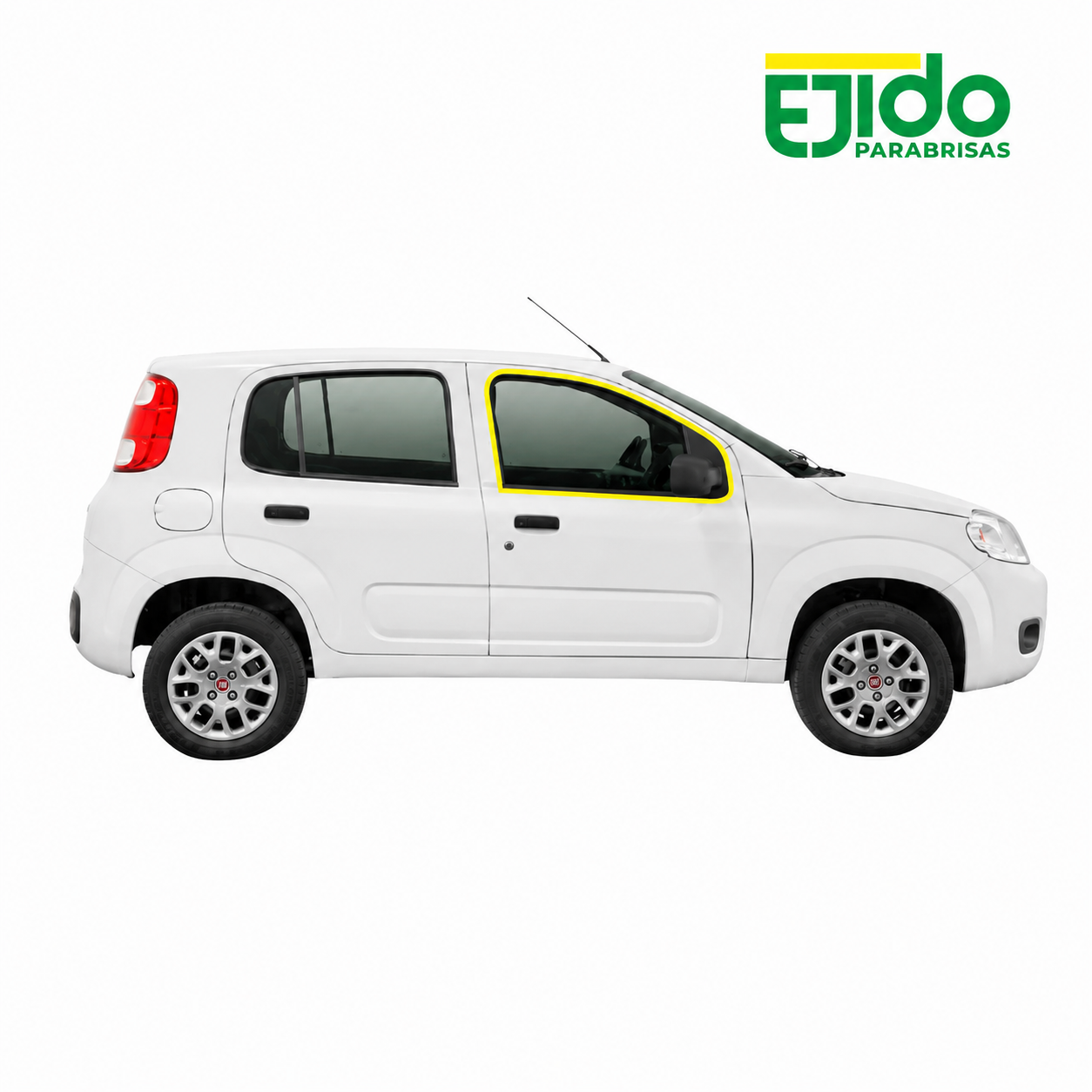 Vidrio Puerta Delantero Fiat Uno Evo 4P año 2010