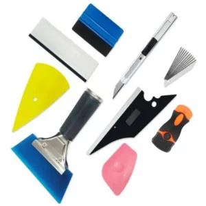 Kit Herramientas para Polarizado Lamina seguridad stickers vinilo