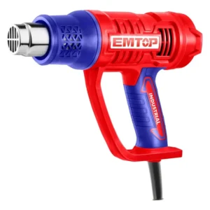 Pistola De Calor 2000w Con Accesorios Emtop