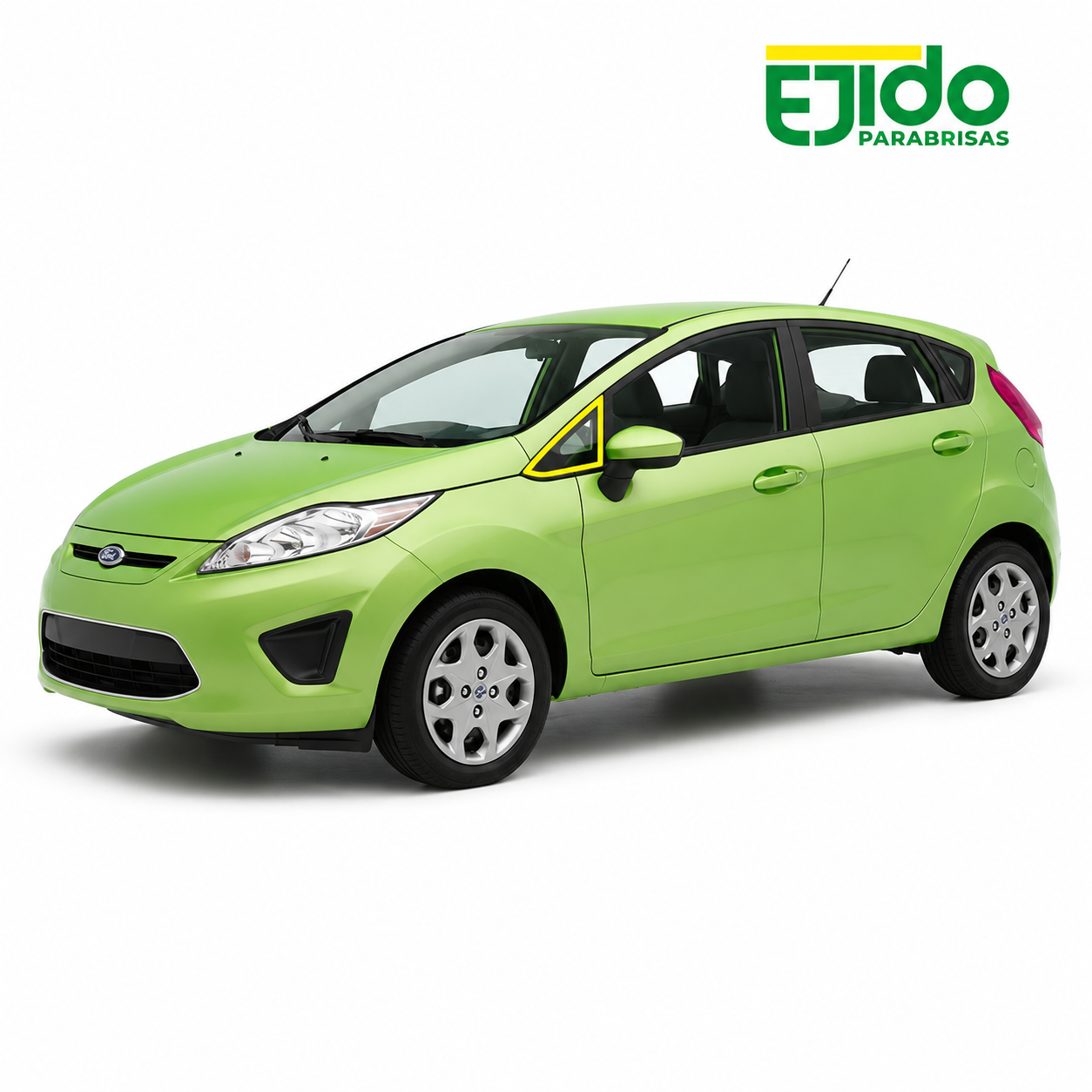 Vidrio Aleta Delantero Ford Fiesta año 2013