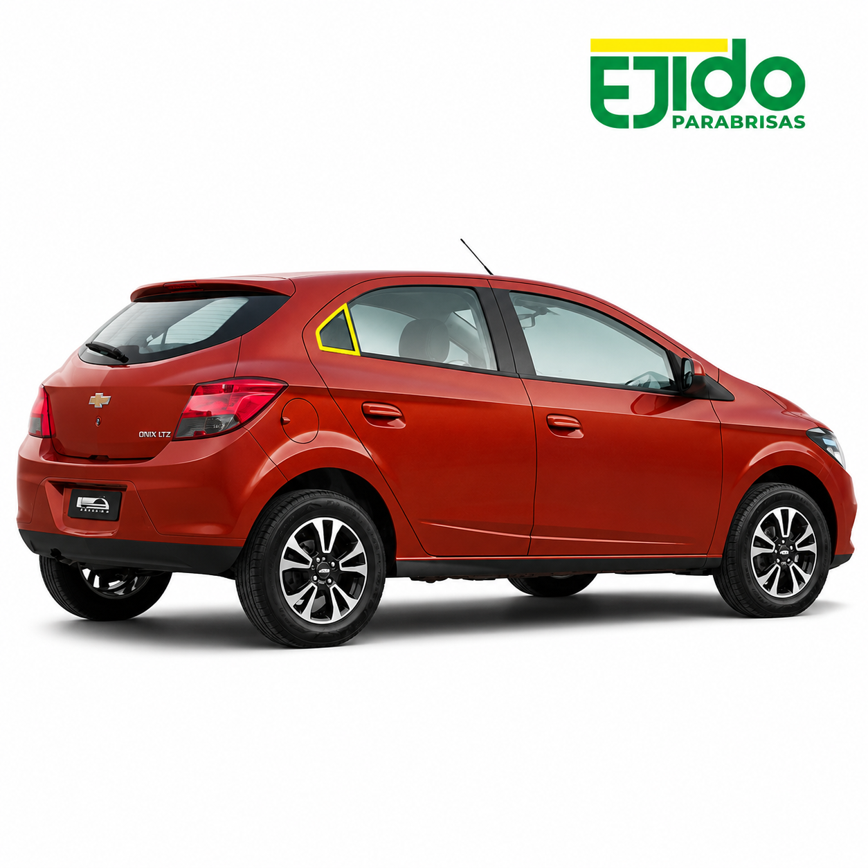 Vidrio Aleta Trasero Chevrolet Onix año 2013