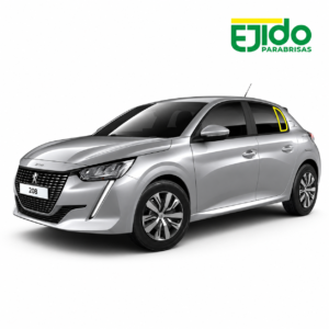 Vidrio Aleta Trasero Peugeot 208 año 2019 / 2023