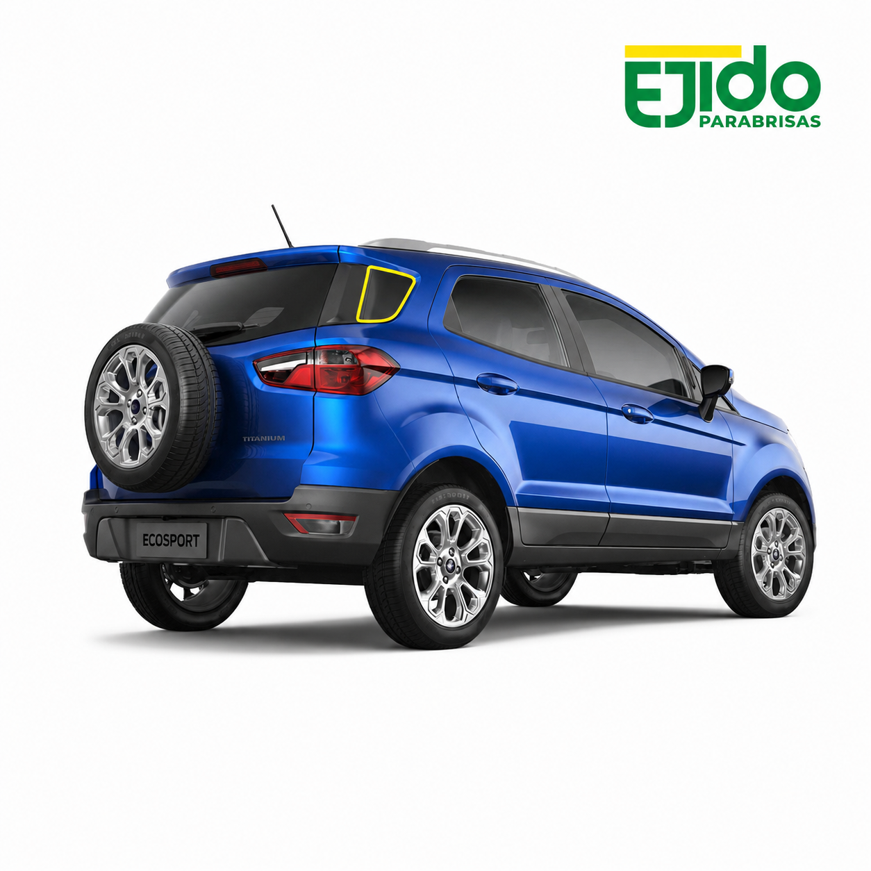 Vidrio Lateral Trasero Carroceria Izquierdo Ford Ecosport año 2013 2025