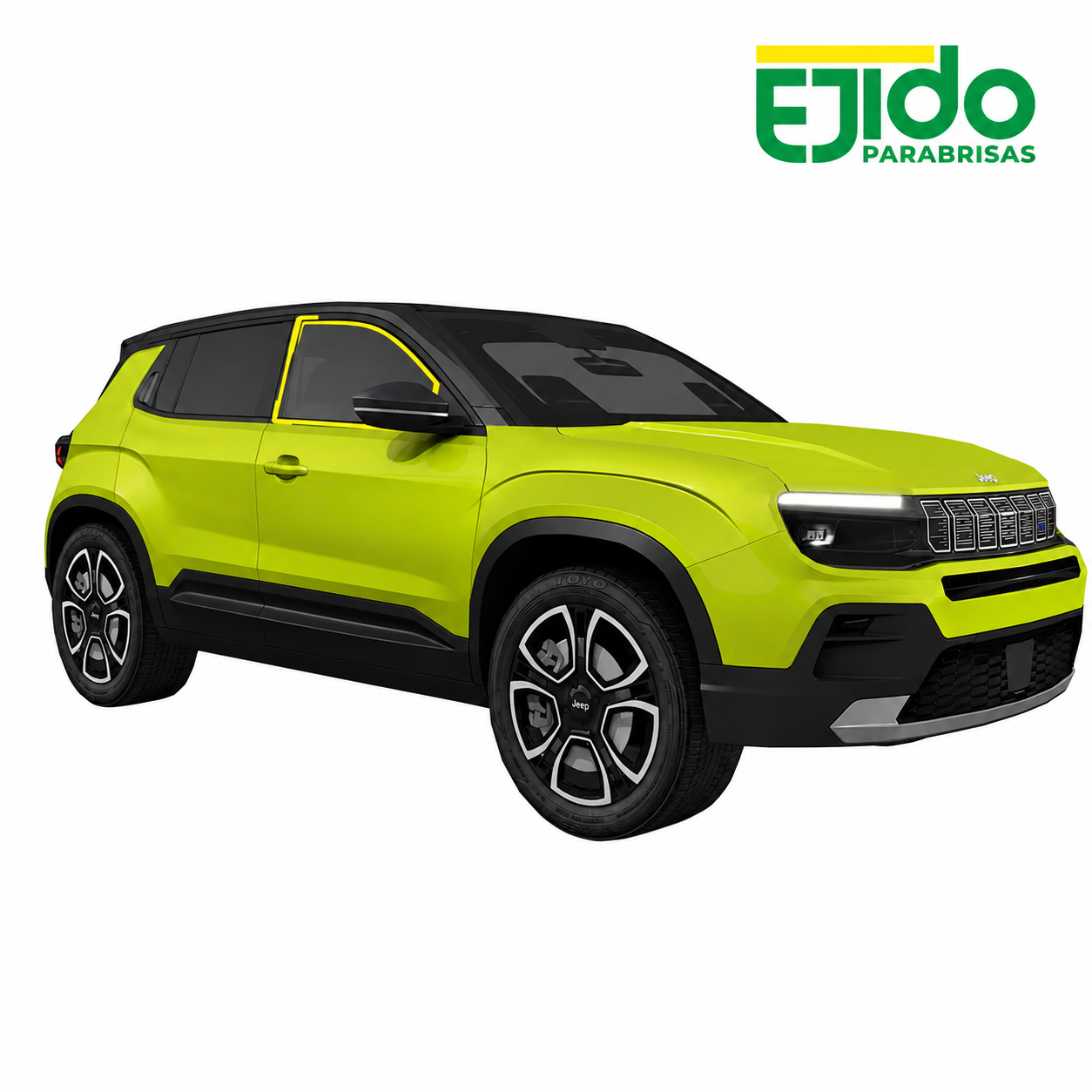Vidrio Puerta Delantero Jeep Avenger año 2023 / 2026