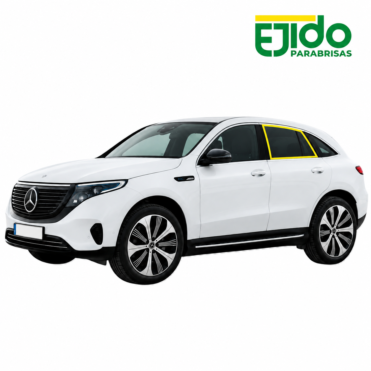 Vidrio Puerta Trasero Mercedes Benz EQC W293 Suv año 2019 / 2026